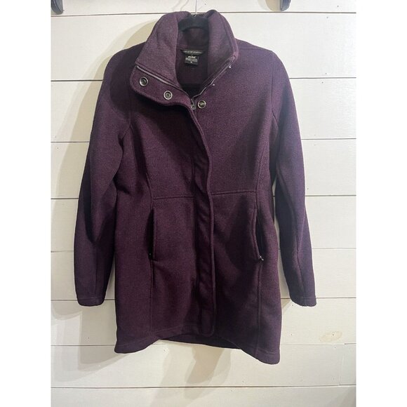 KUHL Born In The Mountains Highland Women’s Fleece Jacket SZ Medium Purple Plum - Picture 1 of 3